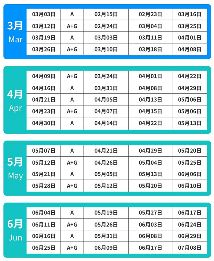 2022年雅思考試及報名時間