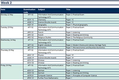 2023年IGCSE&A-Level夏季大考時間發布