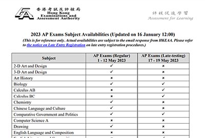 香港AP報名新增一輪2023年2月,抓緊報名！