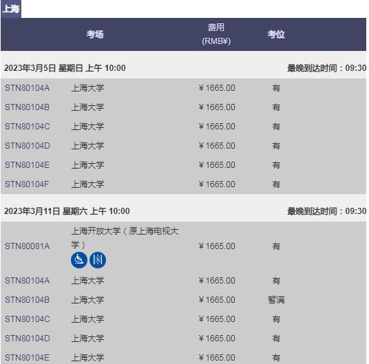 2023年2/3/4月GRE考試報名&考位考點